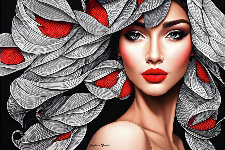 New York City Digital Art - Intricate Beauty 012 by Stephen Younts