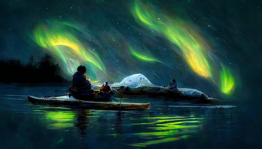 Inuit Dreams Mixed Media by Robert Knight