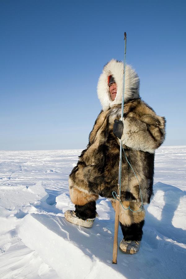 Inuits in Canada Photograph by Ton Koene - Pixels