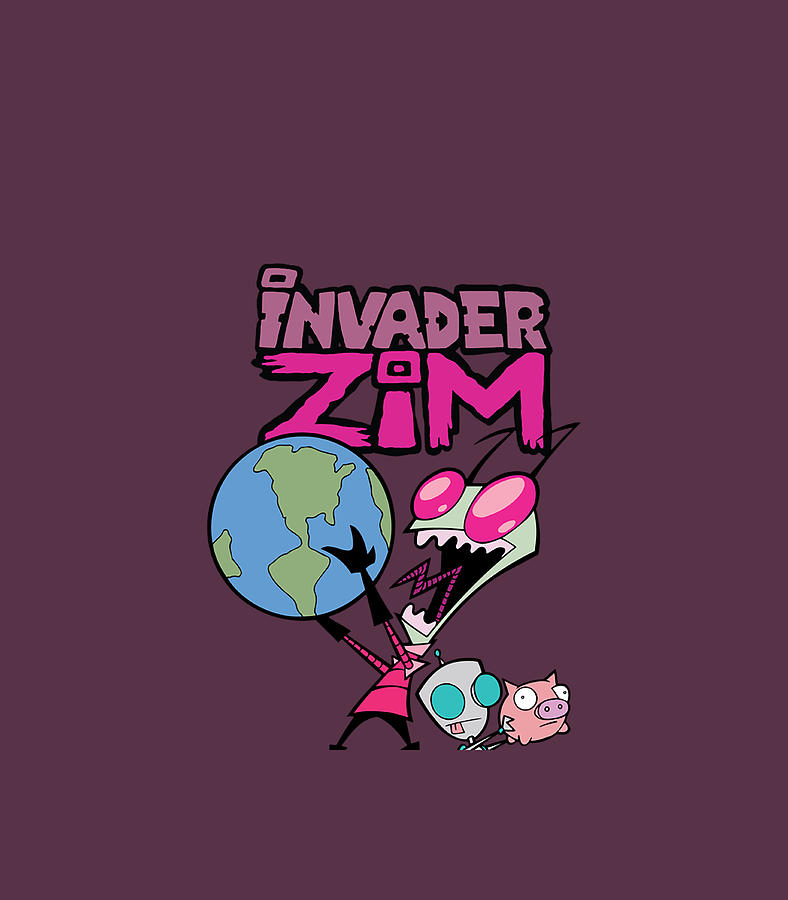 invader zim wallpaper iphone