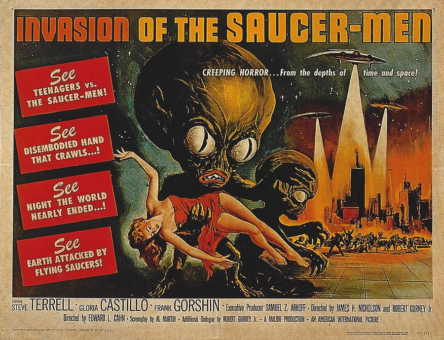 Invasion of the Saucer Men Photograph by Steve Kearns