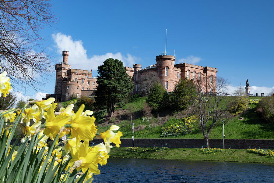 Inverness Castle in Spring Photograph by Veli Bariskan