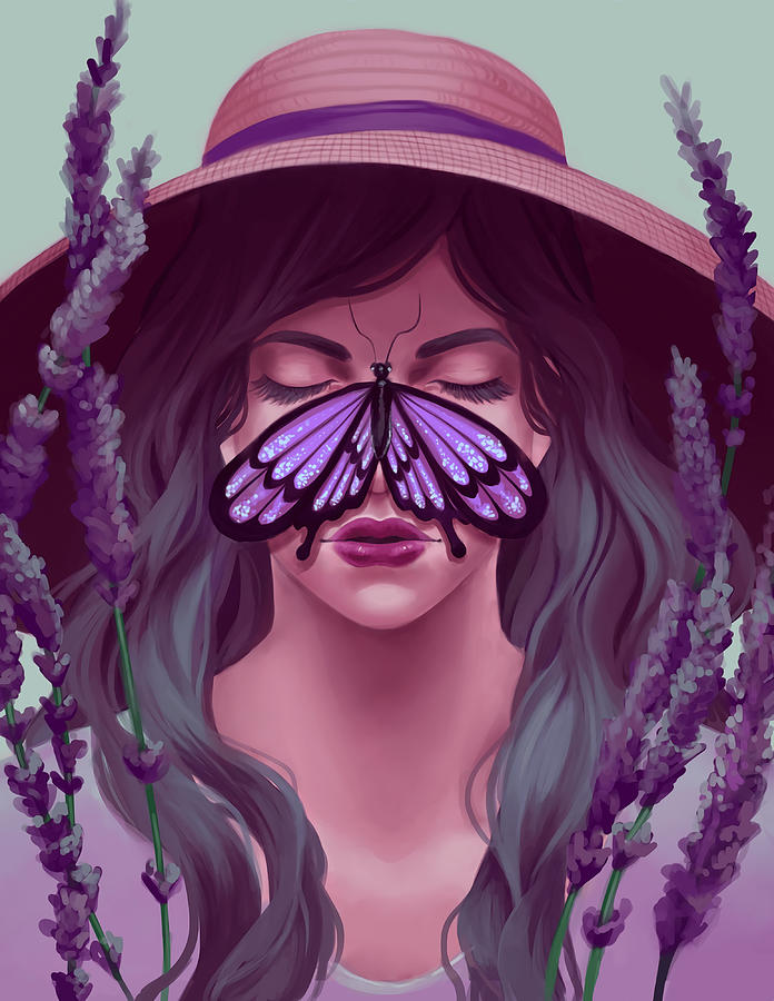 Invisible Illnesses Lupus Canvas Print Painting by Lee Sabrina Fine