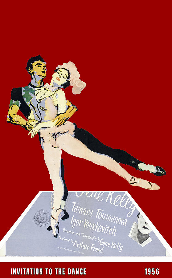 Invitation to the Dance, 1956 - 3d movie poster Mixed Media by Movie World Posters