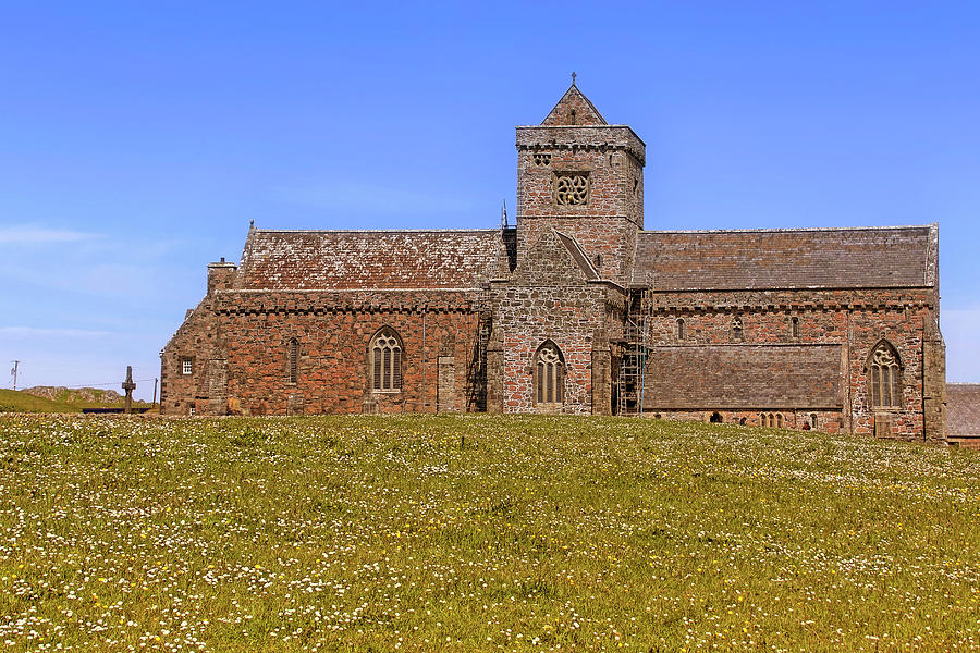 Iona Abbey - Scotland - Christianity Photograph by Jason Politte