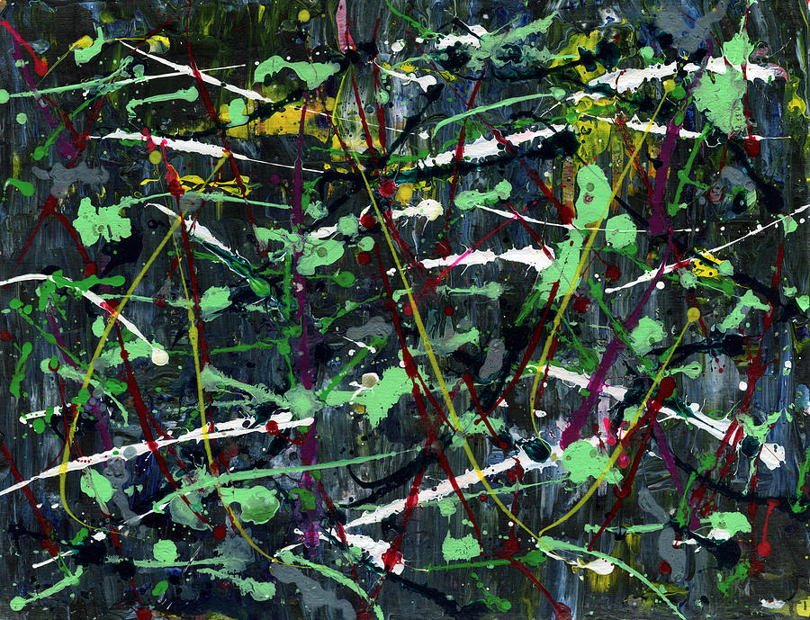Iota #56 Abstract Painting by Sensory Art House