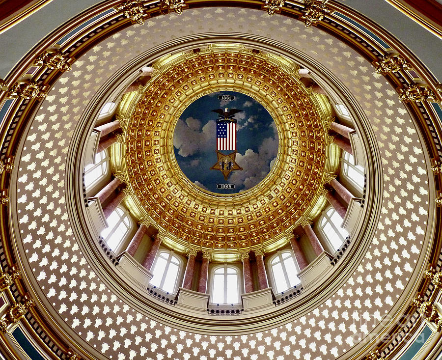 Iowa State Capitol Dome Photograph