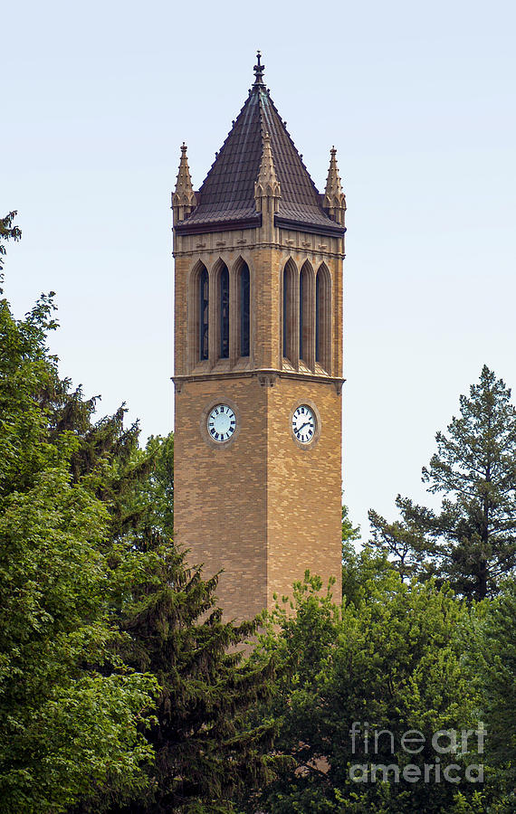 Iowa State University Campanile Photograph by Bob Phillips