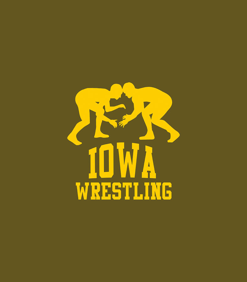 Iowa Wrestling Digital Art by Lucasb Farra Fine Art America