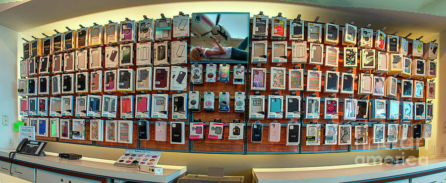 iPhone Cases and Accessories Display Photograph by David Zanzinger