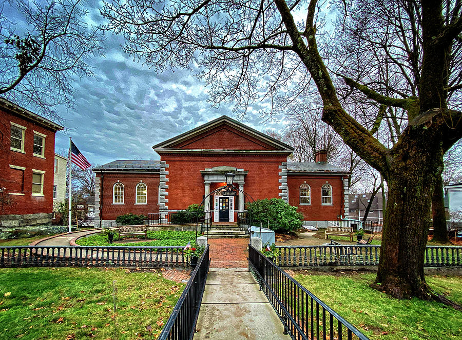 Ipswich Public Library Photograph by Stoney Stone