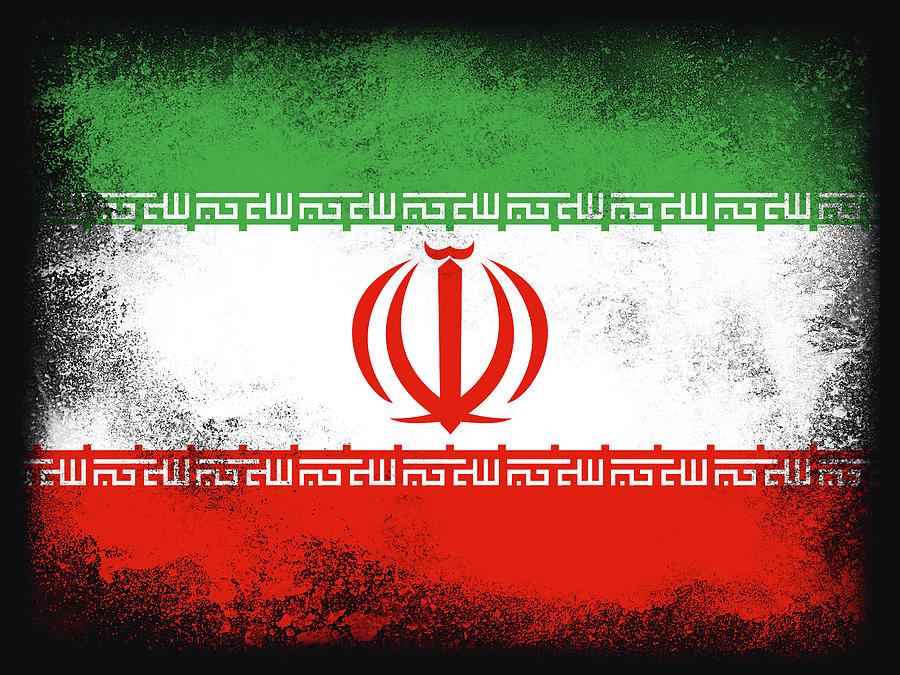 Iran Flag Digital Art By Psychoshadow Art Fine Art America 7601