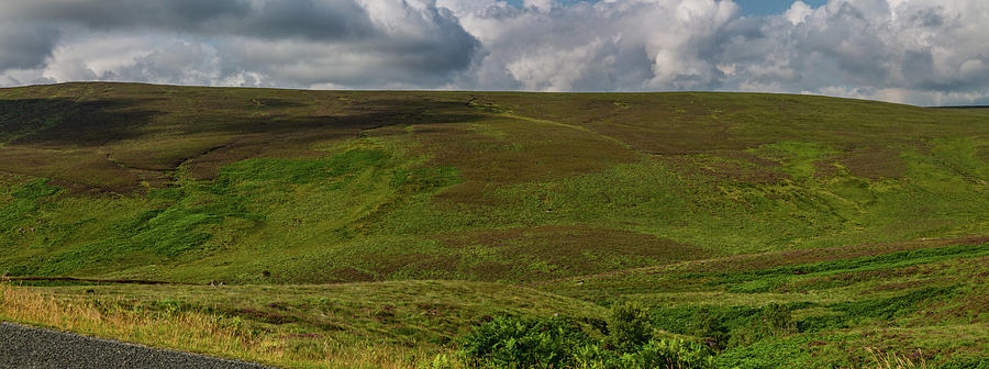 Ireland Country Panorama Left Photograph by John Haldane