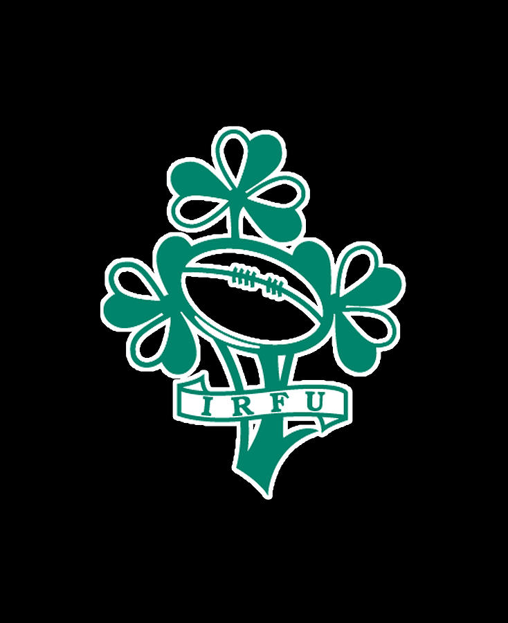 Ireland Rugby Logo The shamrock Digital Art by Lufia Tri - Fine Art America