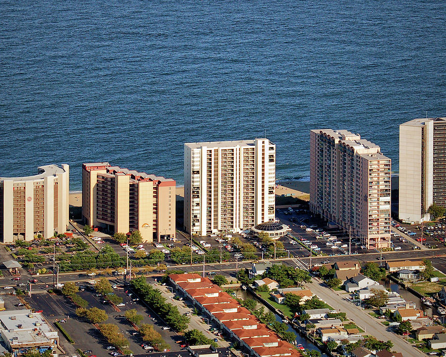 Irene Condominium Ocean City MD Photograph by Bill Swartwout