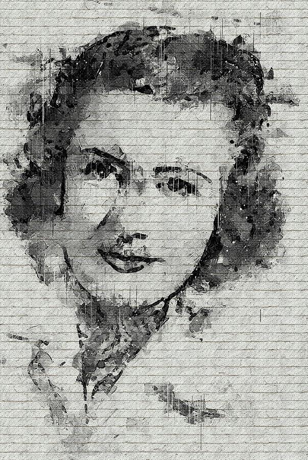 Irene Dunne Digital Art by Streich Roslyn | Fine Art America