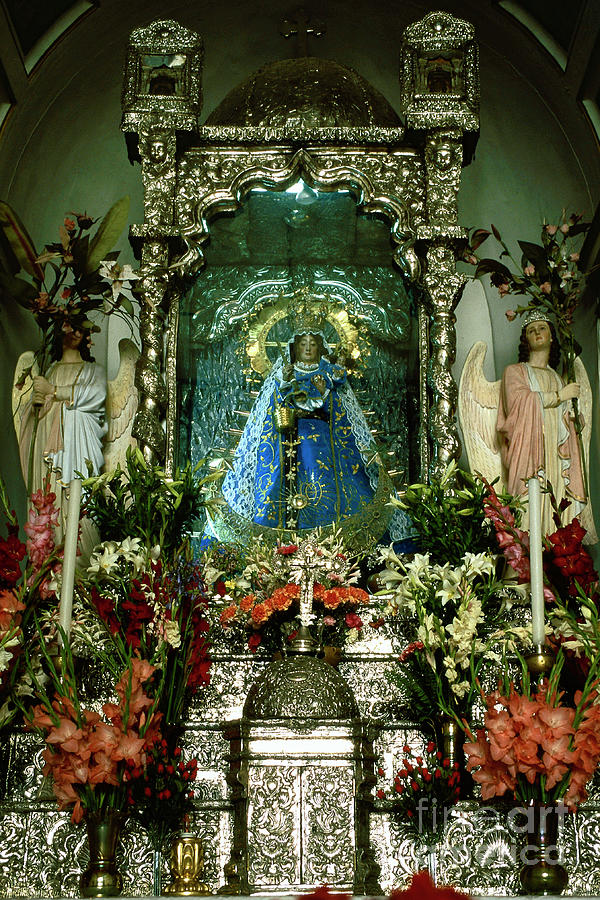 Virgen de Candelaria of Copacabana Bolivia Photograph by Rudi Prott