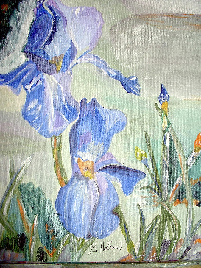Bloom and budding Painting by Genevieve Holland