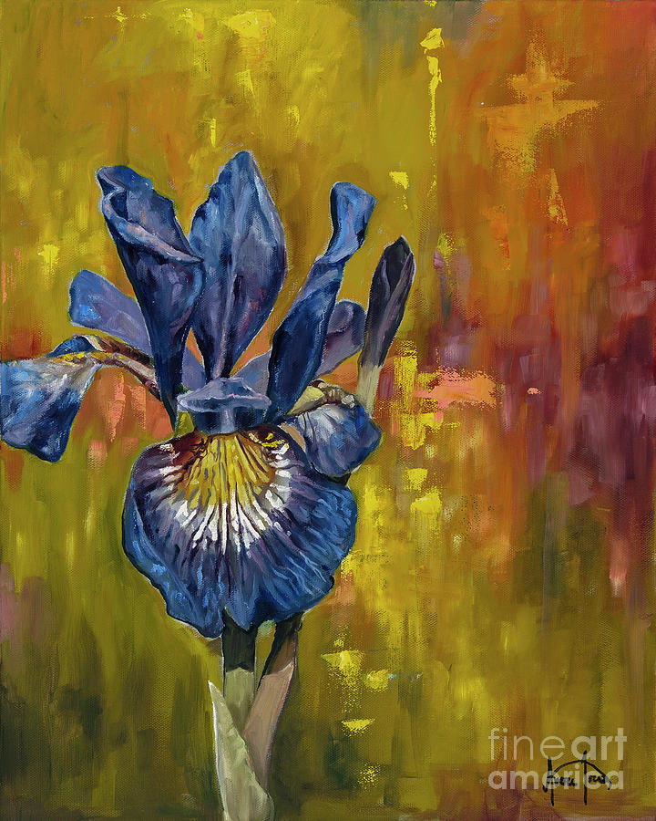 Iris Painting by Averi Iris