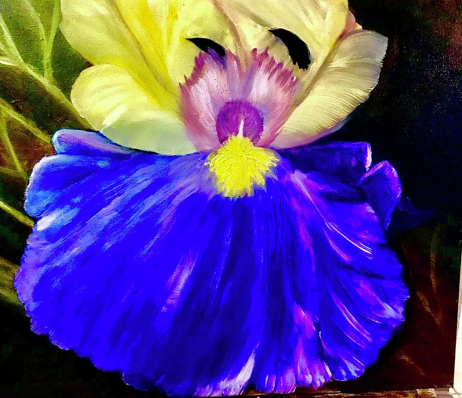 Iris love Painting by Mary Ann Perkins - Fine Art America