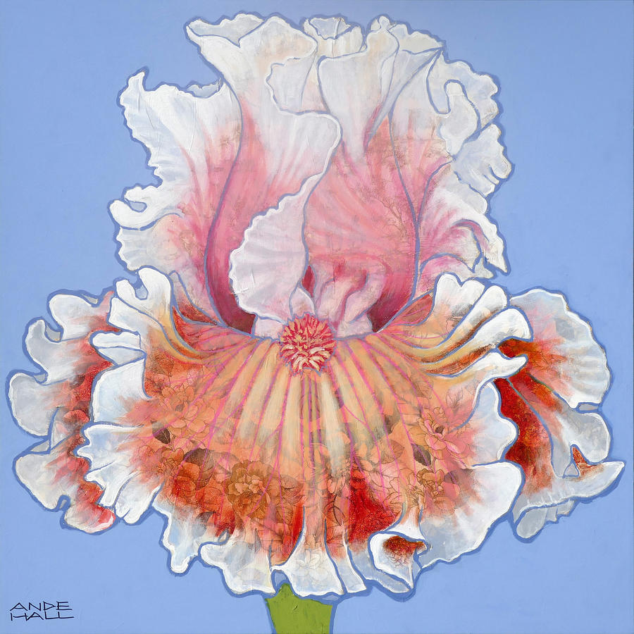 Iris No.1 Painting by Ande Hall
