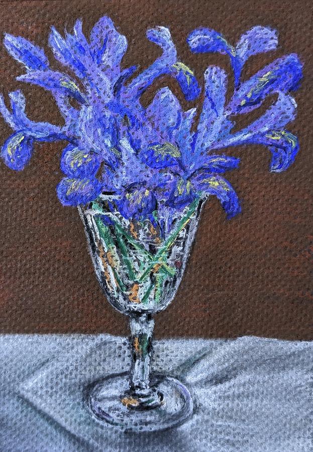 Irises Pastel by Violet Jaffe
