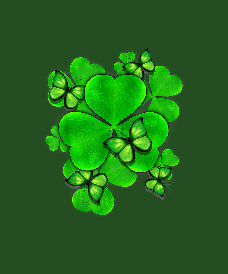 st patricks day butterfly