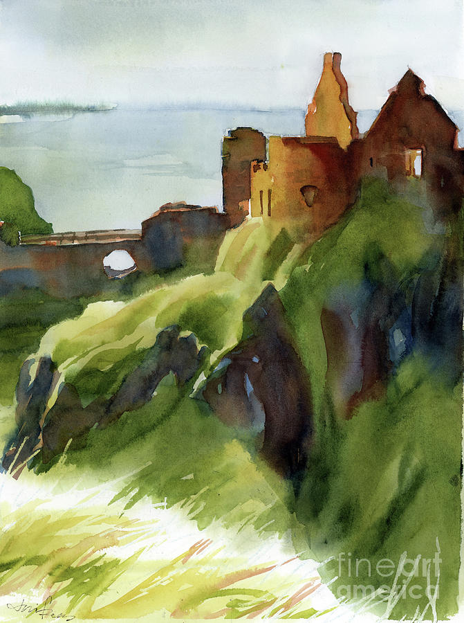 Irish Castle Painting by Jenifer Rees - Fine Art America