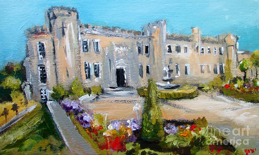 Painting Of An Irish Castle Painting by Mary Cahalan Lee - aka PIXI ...