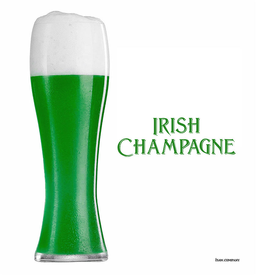 Irish Champagne Digital Art
