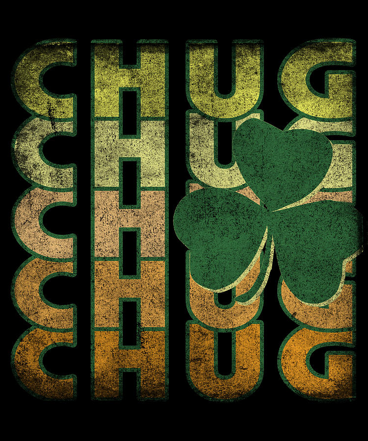 Irish Chug Retro Digital Art by Flippin Sweet Gear