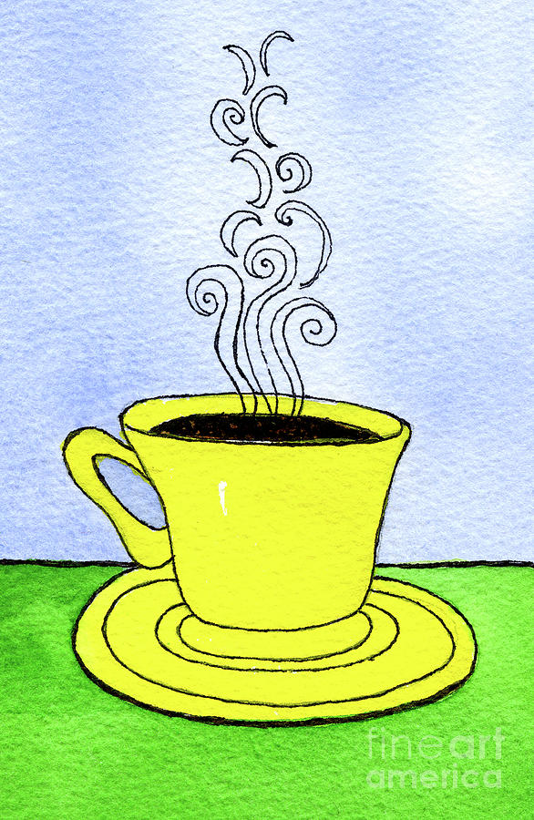 Irish Coffee Painting by Norma Appleton