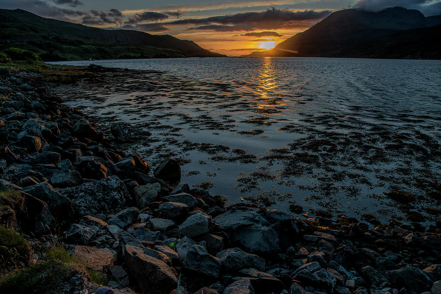 Irish Loch Photograph by Wade Aiken