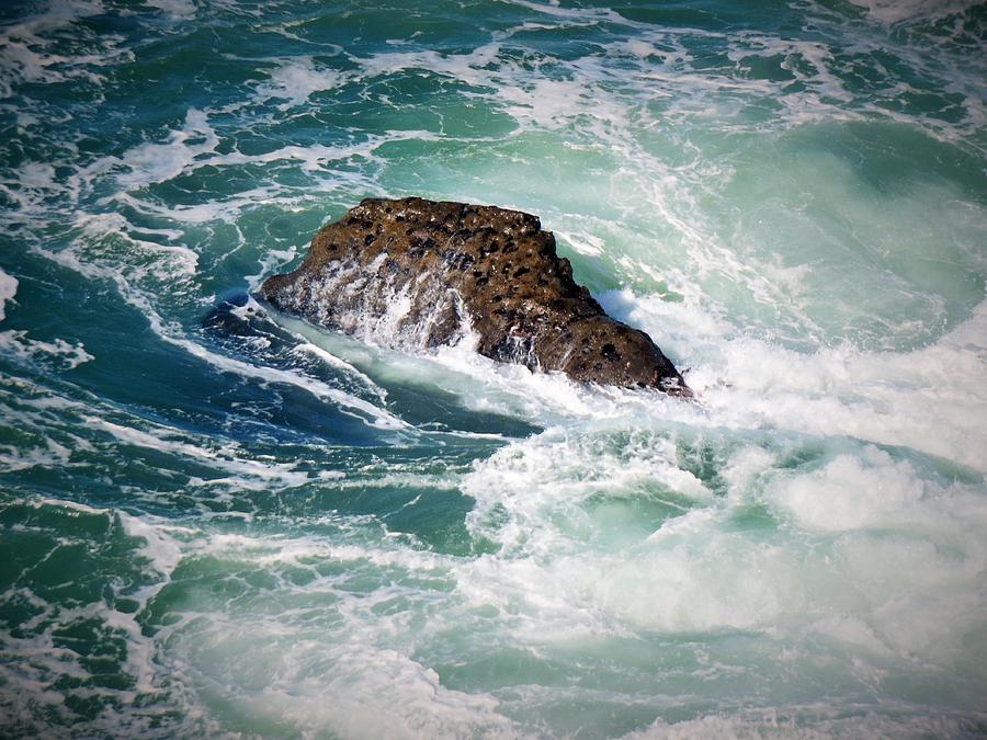 Irish Ocean Waves Photograph by Janet Kay - Fine Art America