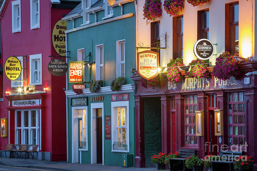 Irish Pubs - Dingle - Ireland Photograph by Brian Jannsen