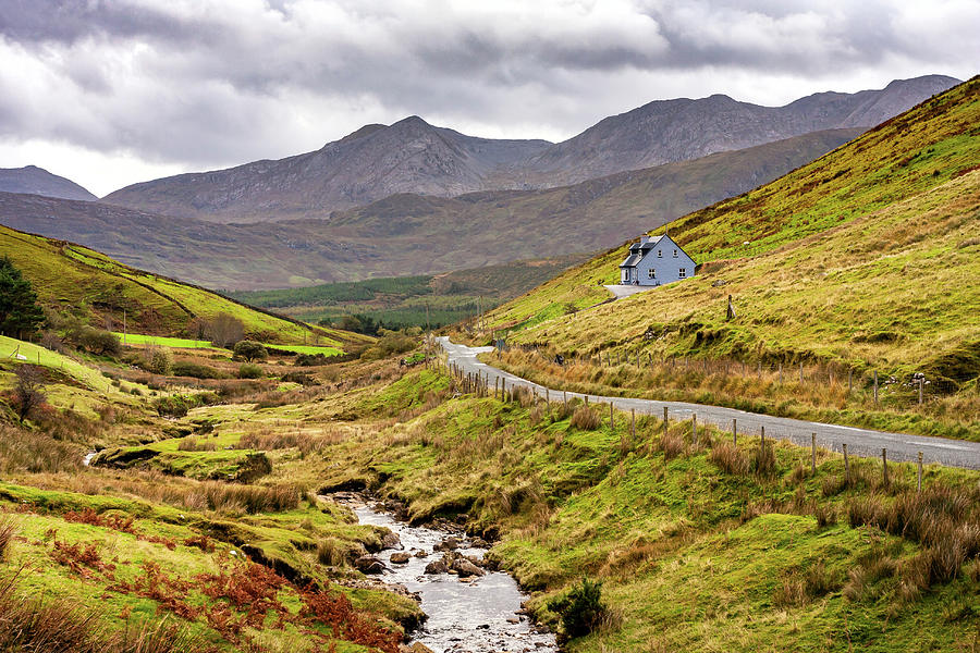 Irish Scenery In The Connemara Mountains Photograph