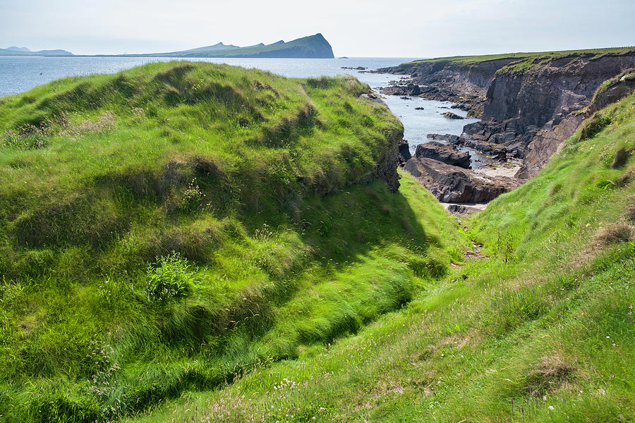 Irish shoreline  Photograph by David L Moore
