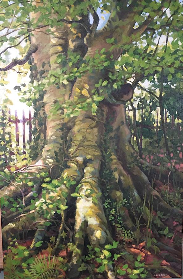 Irish Tree Painting by Don Morgan