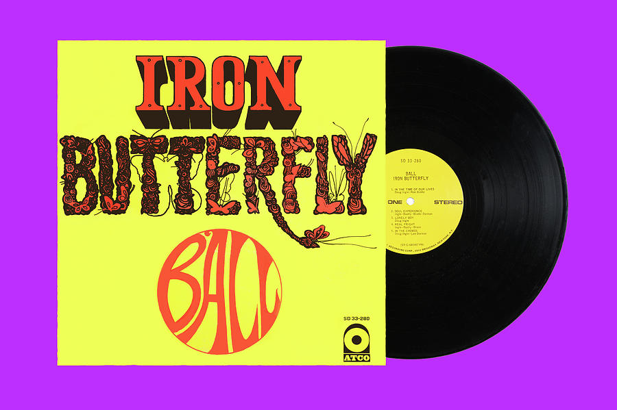 Iron Butterfly - Tribute Mixed Media