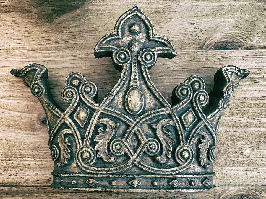 Iron Crown - Wood Photograph by Dale Powell