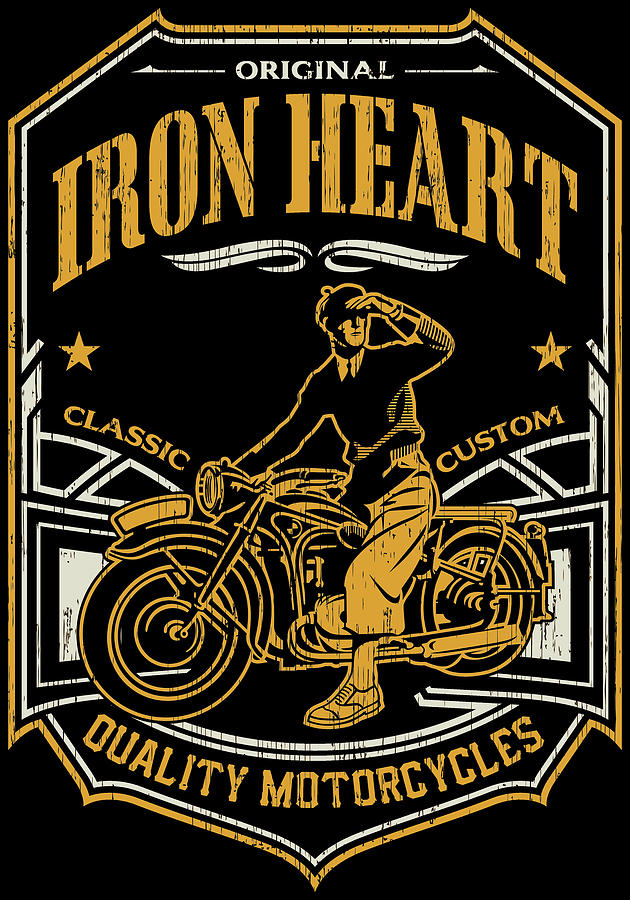 Iron Heart Digital Art by Long Shot
