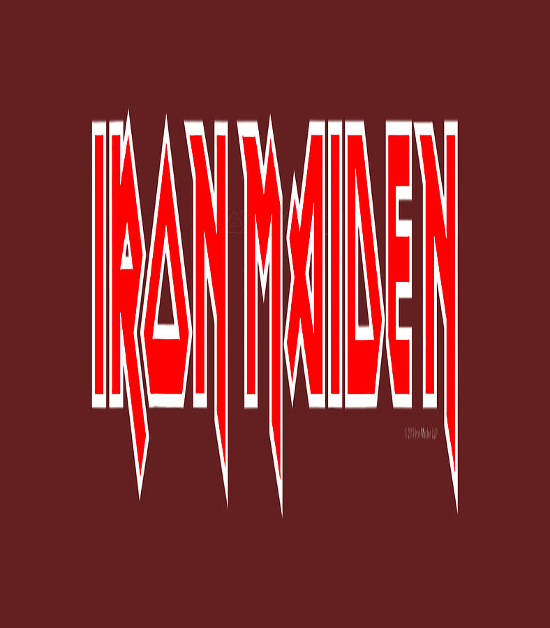 Iron Maiden Classic Logo Digital Art by JamesL EllaRo - Fine Art America