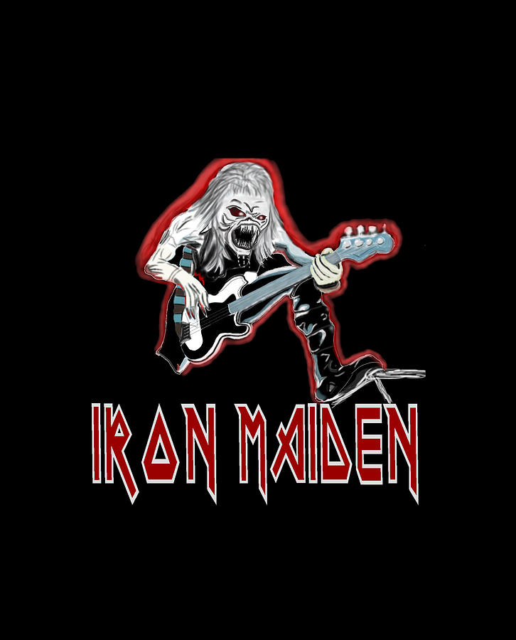 Iron Maiden Digital Art by Elvira Milstead - Fine Art America