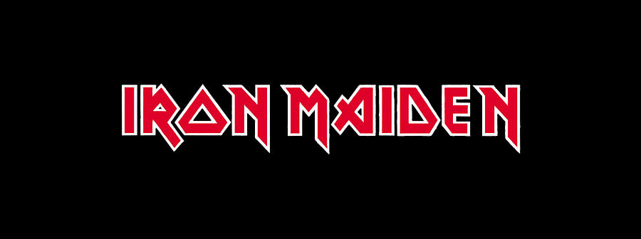 IRON MAIDEN LOGO Heavy Metal Band Digital Art by Music N Film Prints