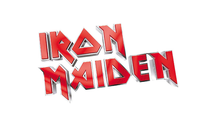 Iron Maiden Original Logo 3D Patch Heavy Metal Logotype Transparent ...