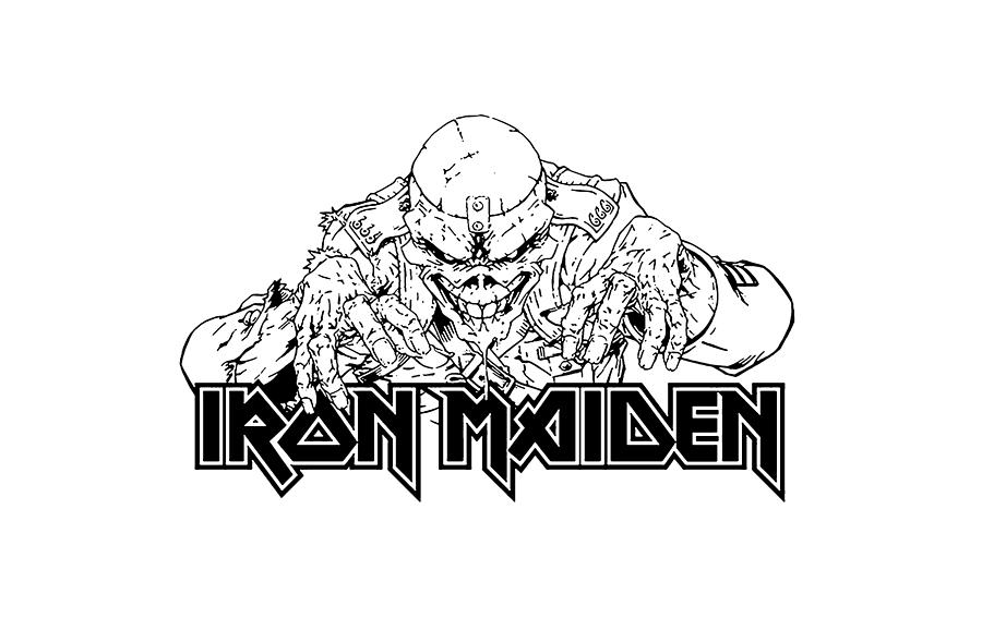 Iron Maiden Digital Art by Red Velvet - Fine Art America
