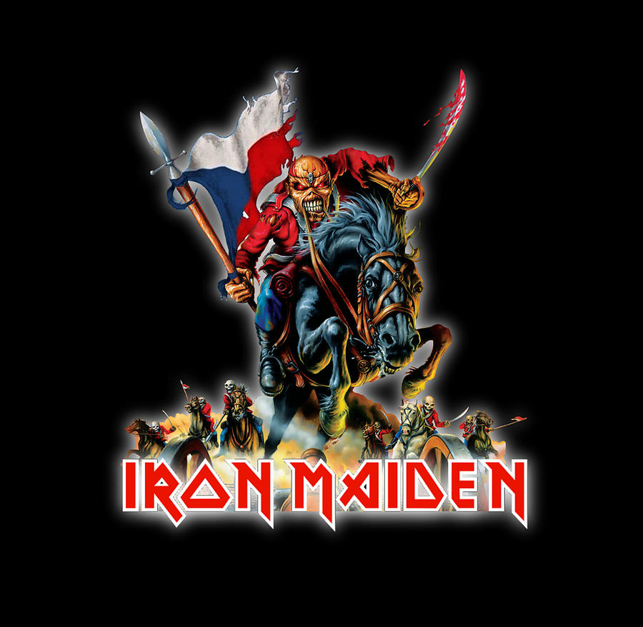 Iron Maiden Skull Soldiers Digital Art by Michael Barrack