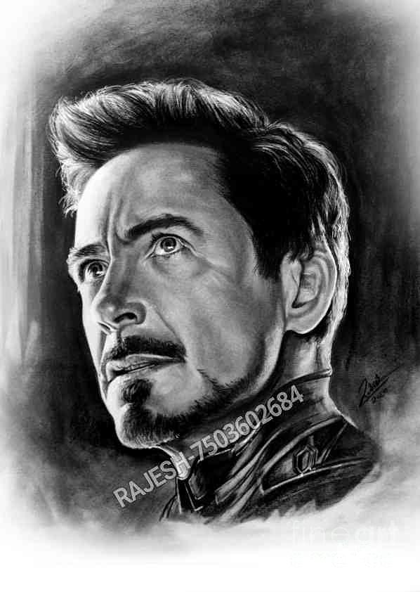 Iron Man Drawing - How To Draw Iron Man Step By Step