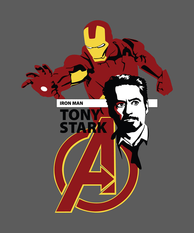 Iron Man Tony Stark Digital Art by John Barack - Fine Art America