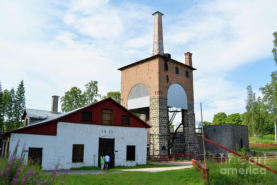 Iron Mill In Galtstroem Photograph